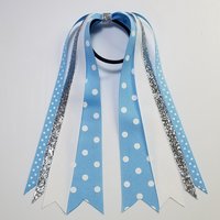 Blue White Polka Dot 