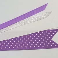 Purple Dark Orchid White Polka Dot