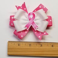 3.5" Pink Awareness Ribbon 