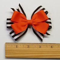 3.5" Orange Brown Stripe 