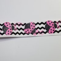 Pink Ladybug Glitter