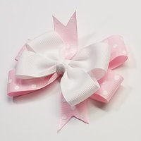 3.5" Baby Pink Polka Dot 