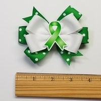3.5" Green Awareness Ribbon 