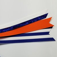 Royal Blue Orange Team Sports School 
