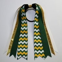 Green Gold Team Sports School Colors