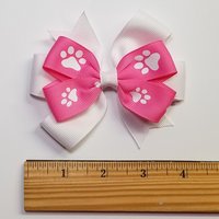 3.5" Hot Pink Paw Print