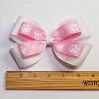 5" Pink Paw Print 