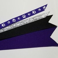 Purple Paw Print