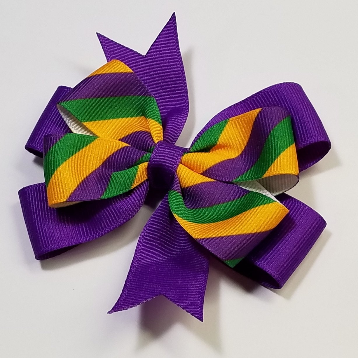 3.5" Mardi Gras Stripe 