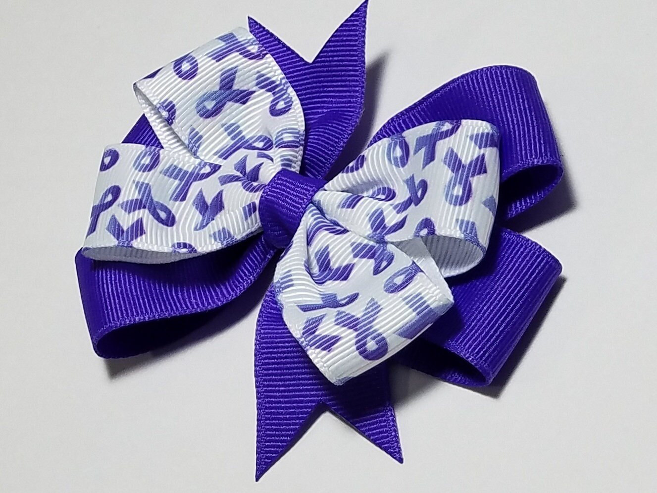 3.5" Periwinkle Purple Awareness 
