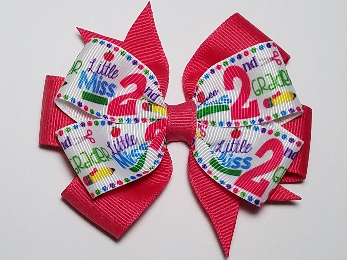 3.5" Little Miss 2nd Grade 