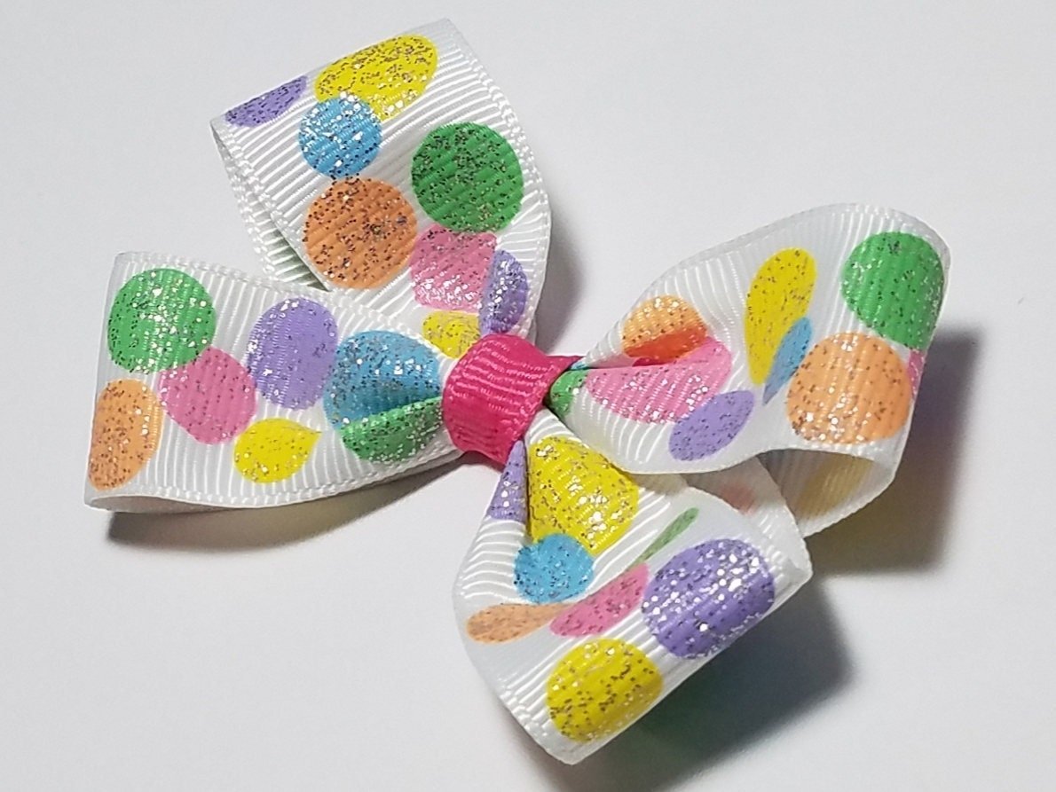 3" Glitter Polka Dot 