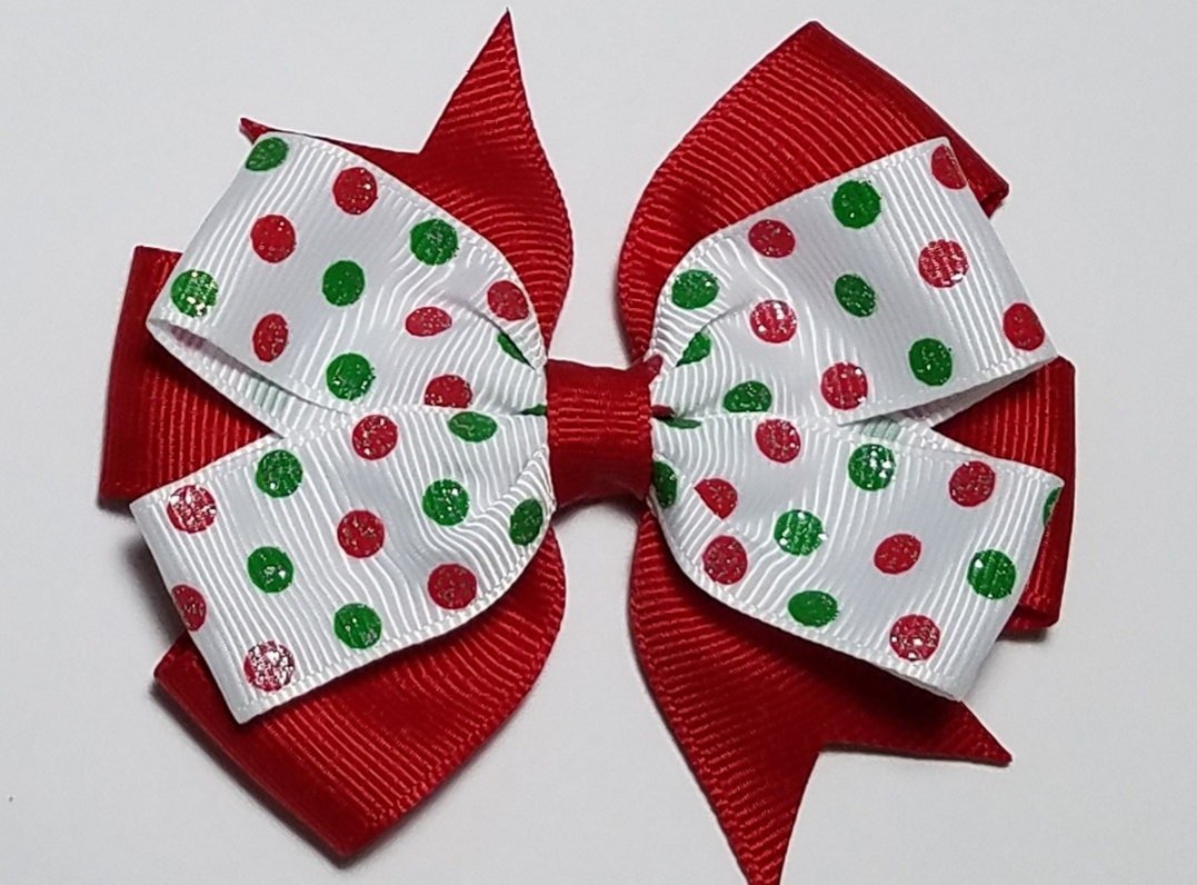 3.5" Christmas Glitter 