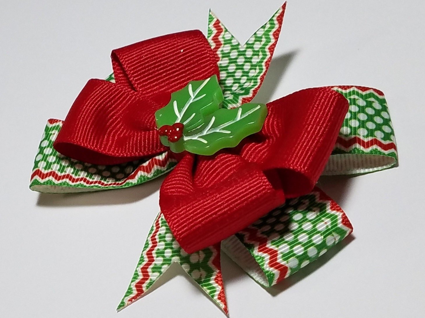 3.5" Holly Leaf 