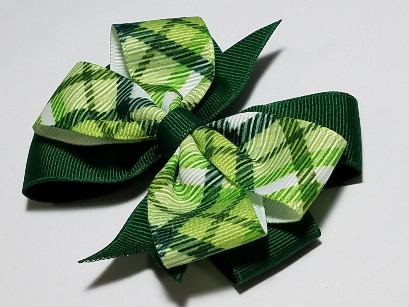 3.5" Green Plaid