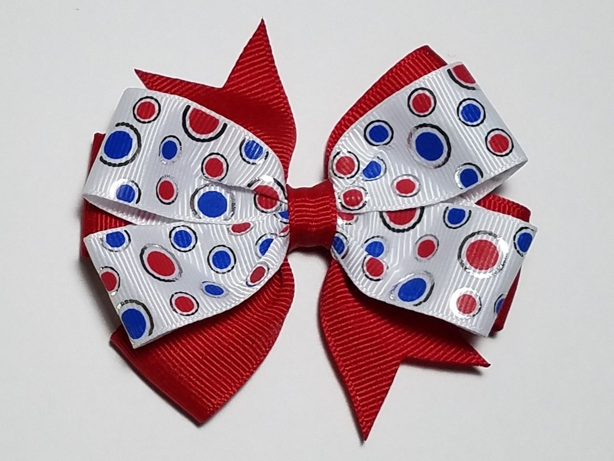 3.5" Red White Blue 