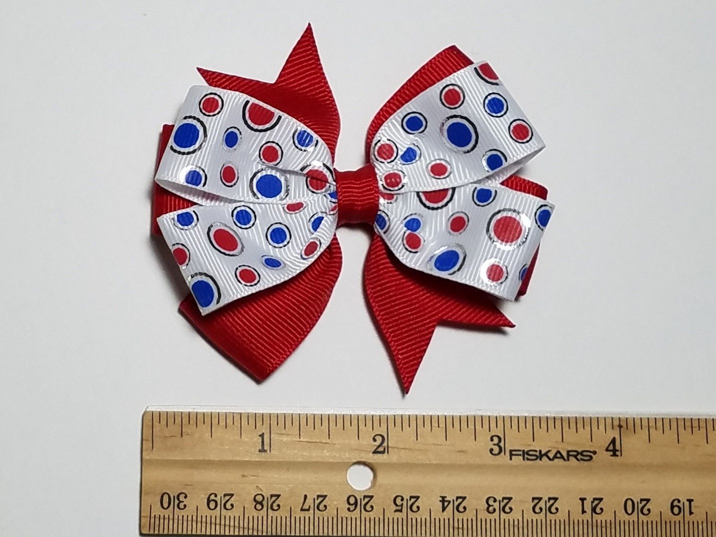3.5" Red White Blue 