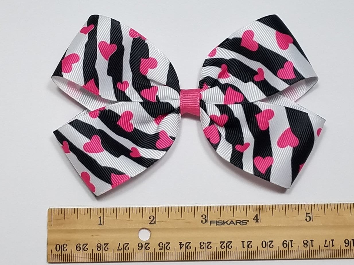 5" Zebra Heart 
