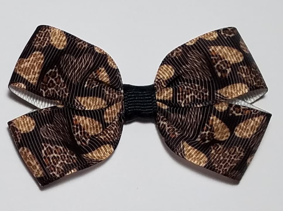 3" Animal Print Heart 