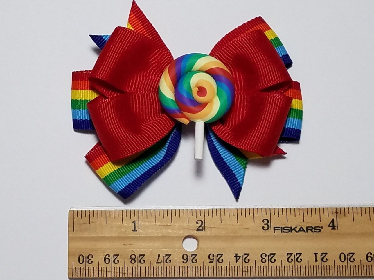 3.5" Lollipop Rainbow 