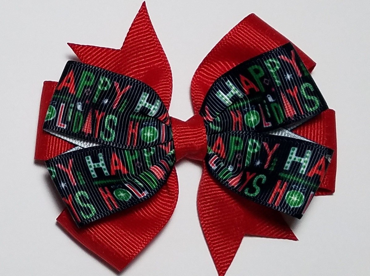 3.5" Happy Holidays