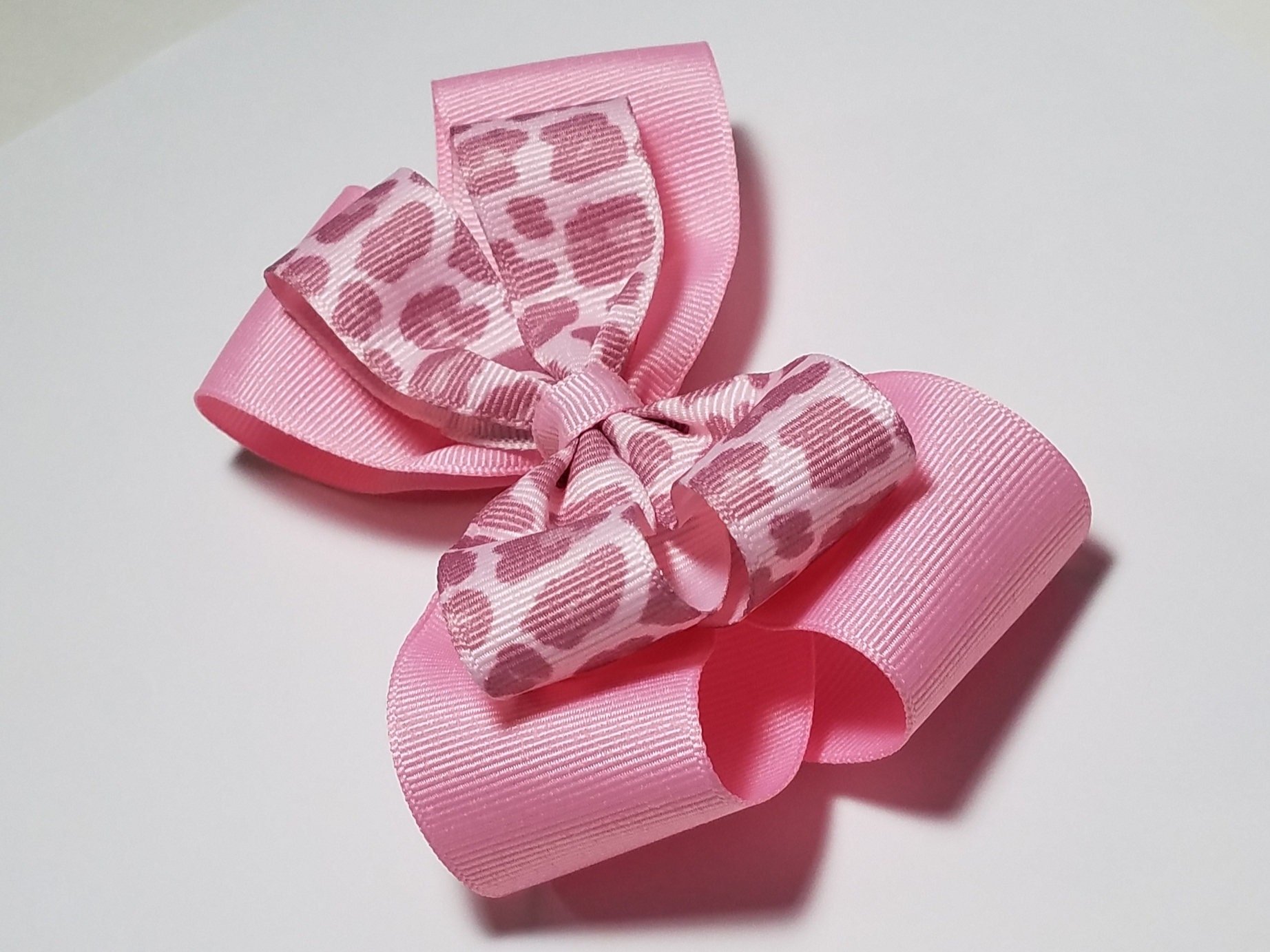 5" Pink Leopard Print
