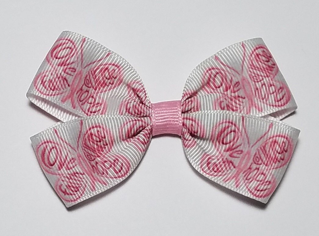 3" Pink Breast Cancer Awareness 