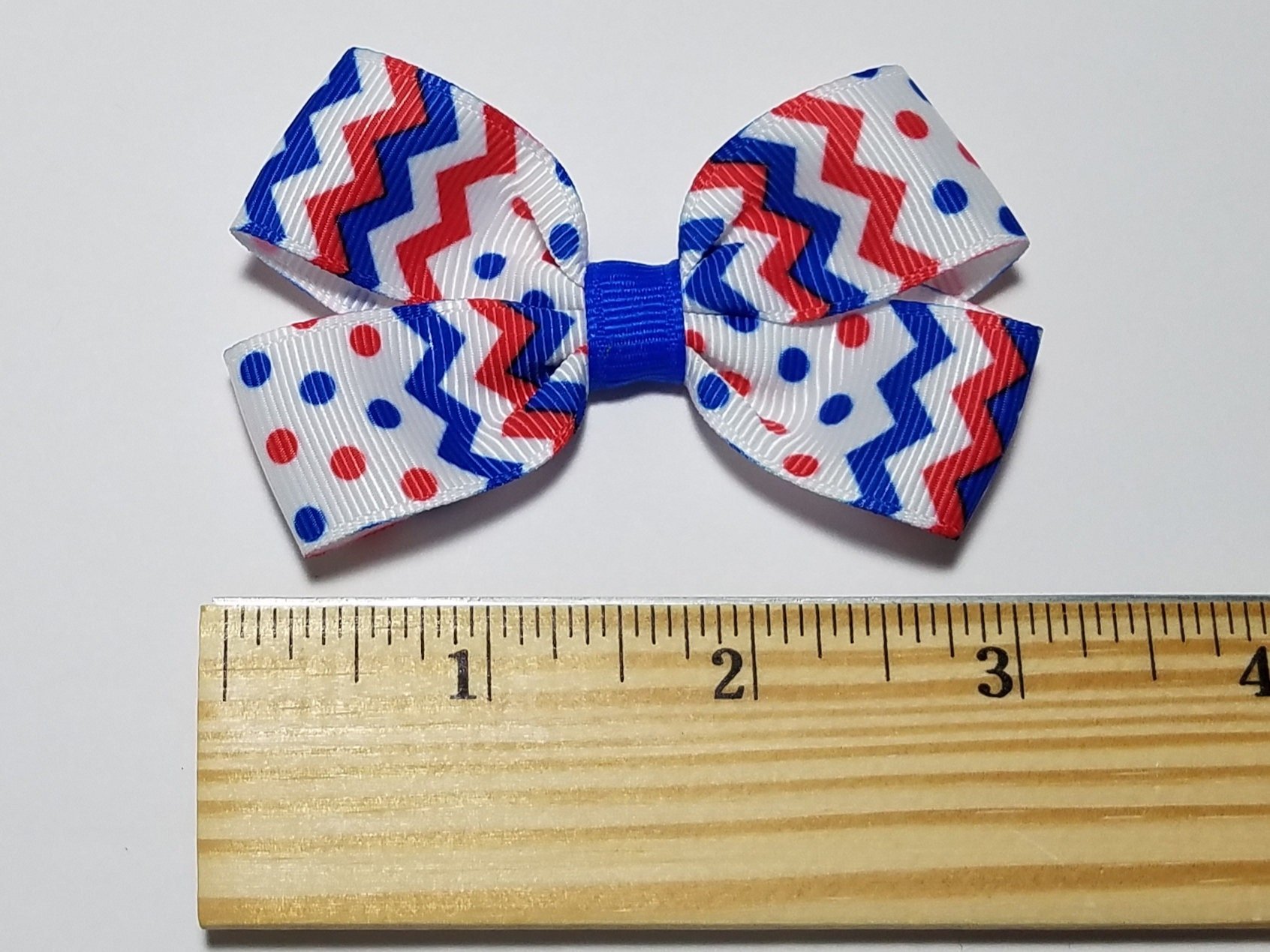 3" Patriotic Chevron