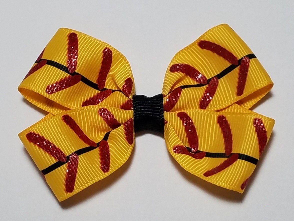 3" Softball Glitter
