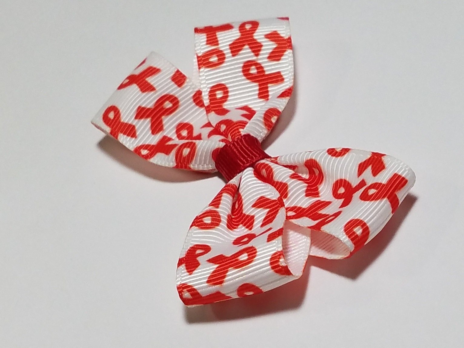 3" Red Awareness Ribbon