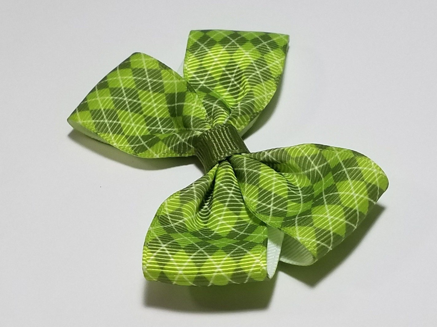 3" Green Argyle 