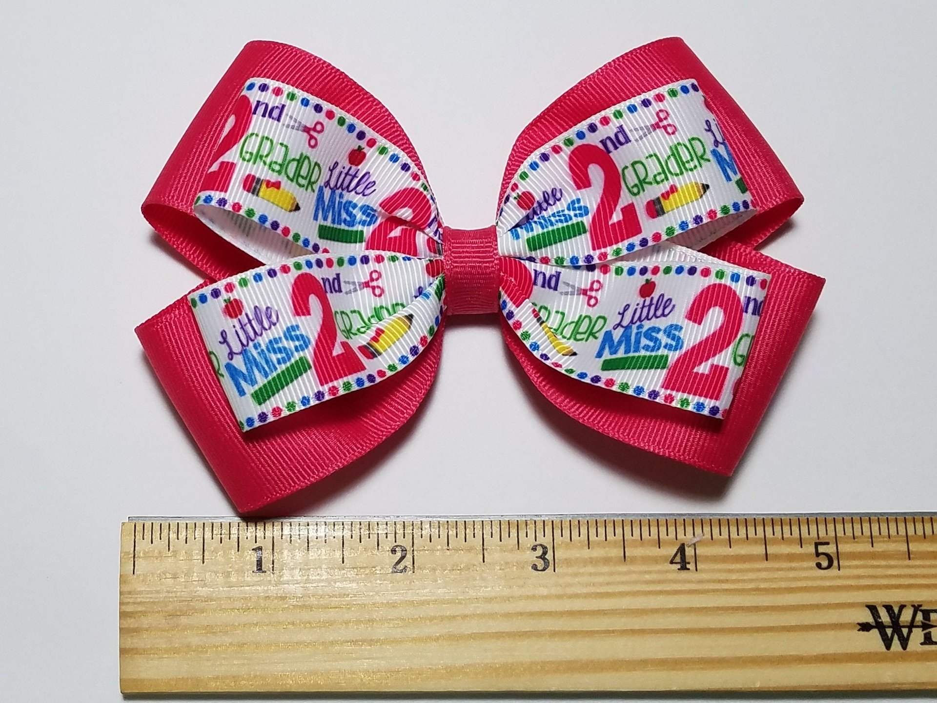 5" Little Miss 2nd Grader 