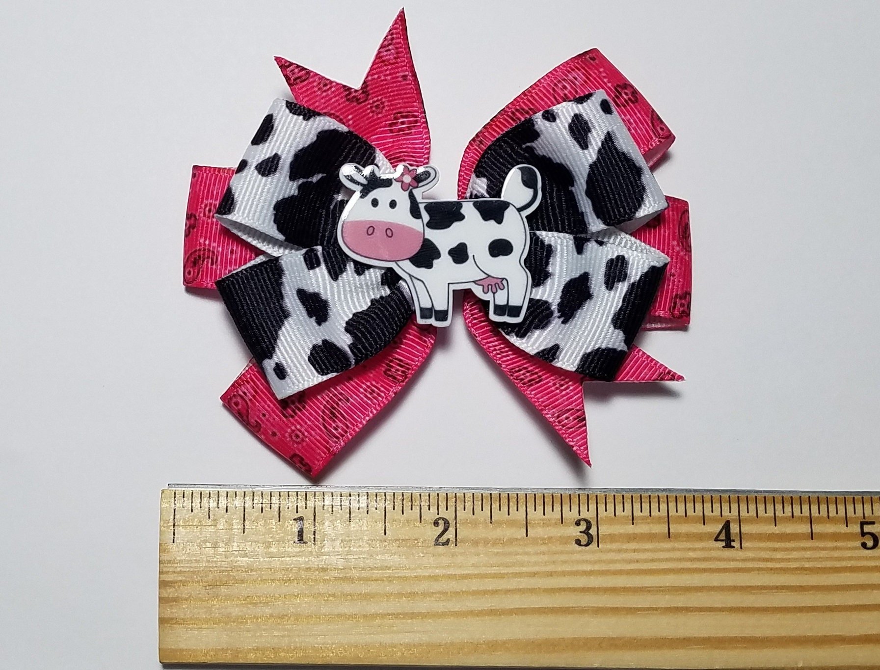 3.5" Cow Print 