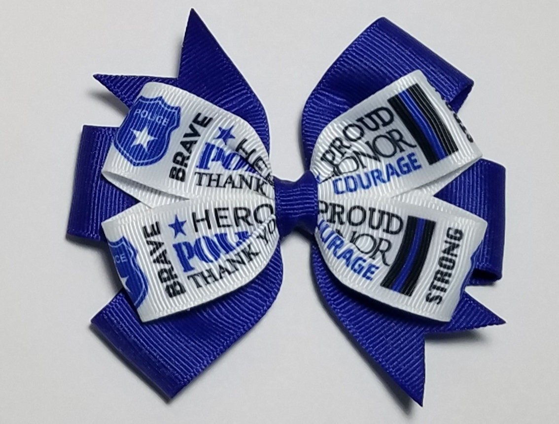 3.5" Police Blue Line 