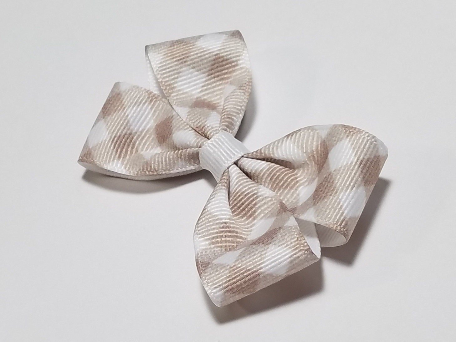 3" Oatmeal Gingham 