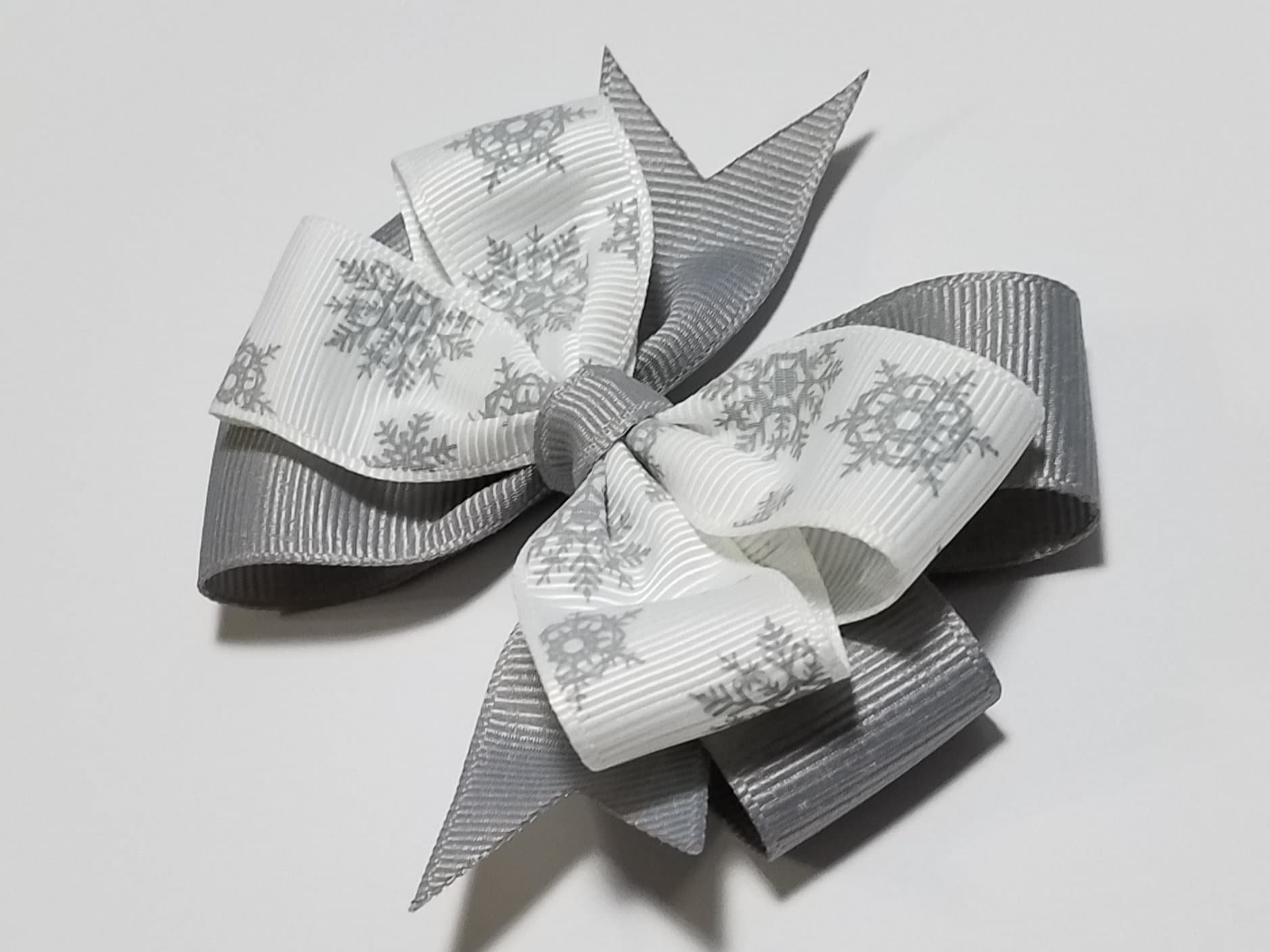 3.5" Silver Snowflake 