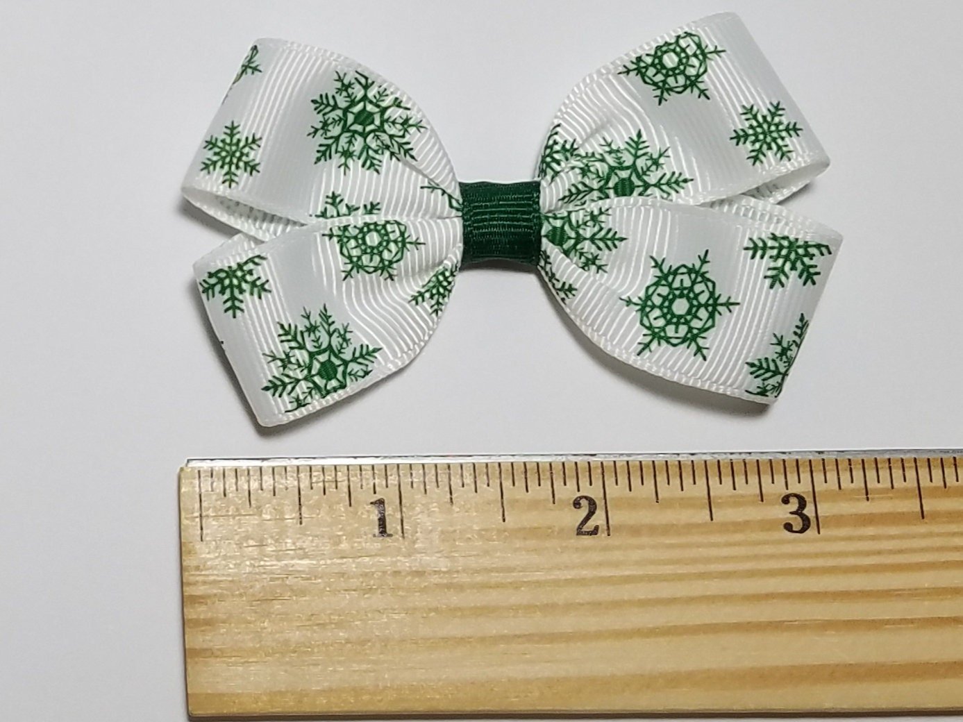 3" Green Snowflake 