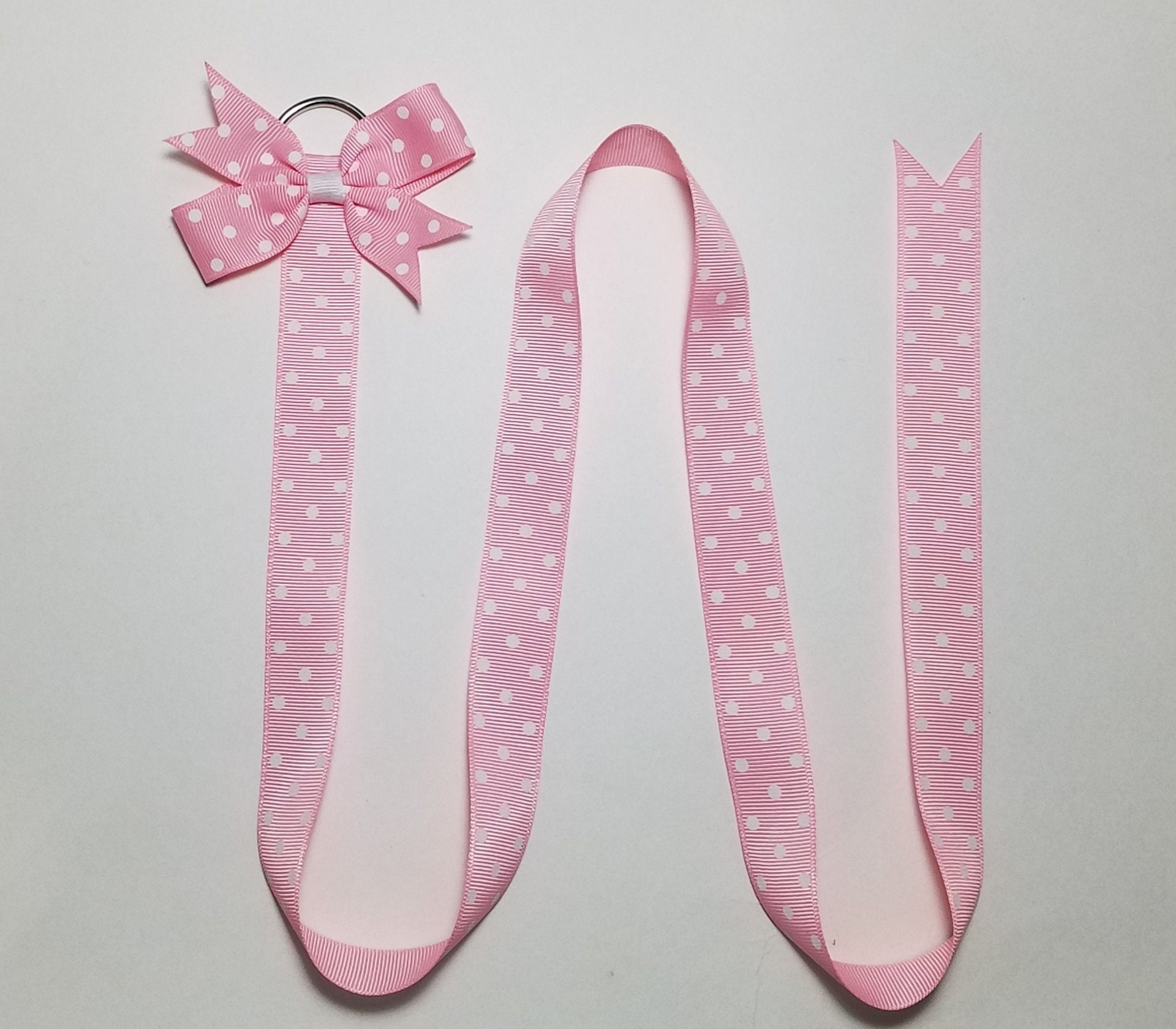 Polka Dot Ribbon Hair Bow Holder