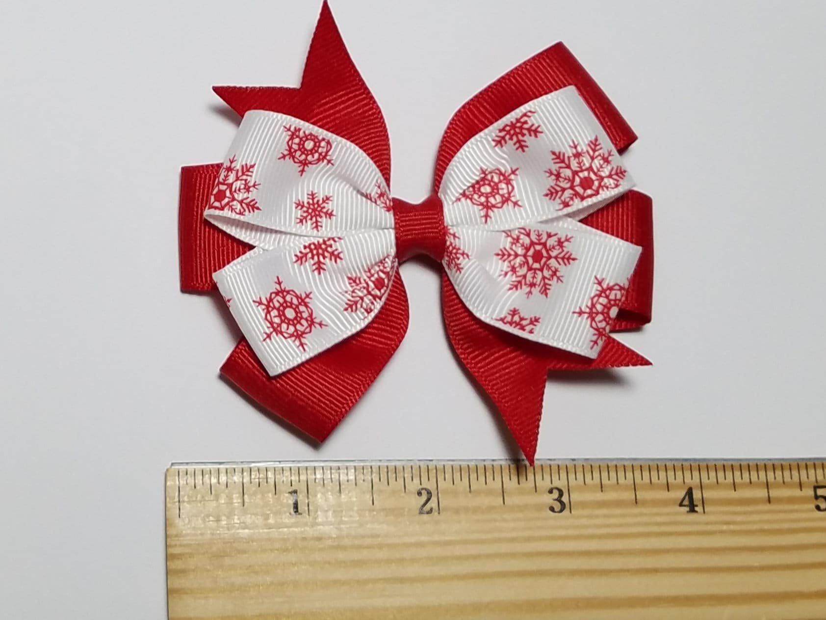 3.5" Red Snowflake