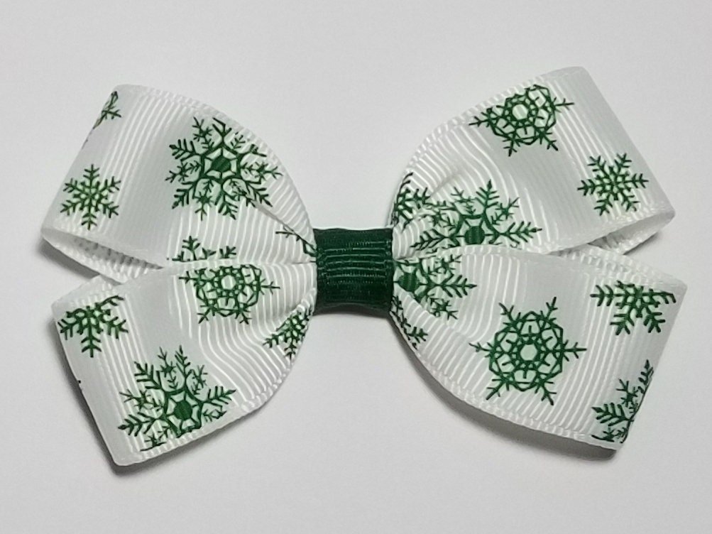 3" Green Snowflake 