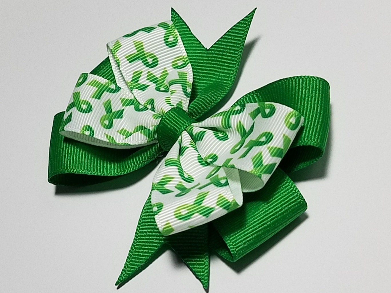 3.5" Green Awareness Ribbon 