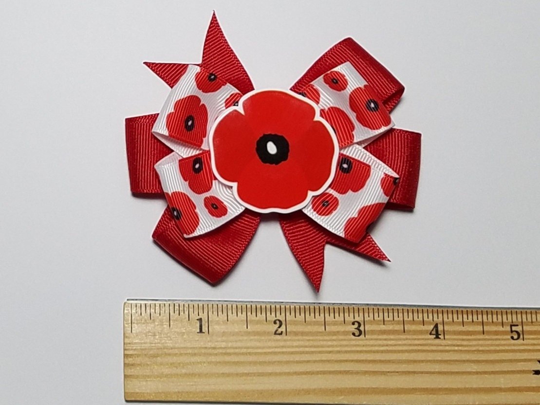 3.5" Poppy Flower 