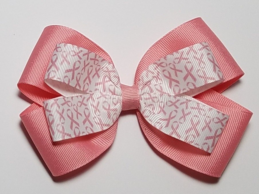 5" Pink Awareness Ribbon