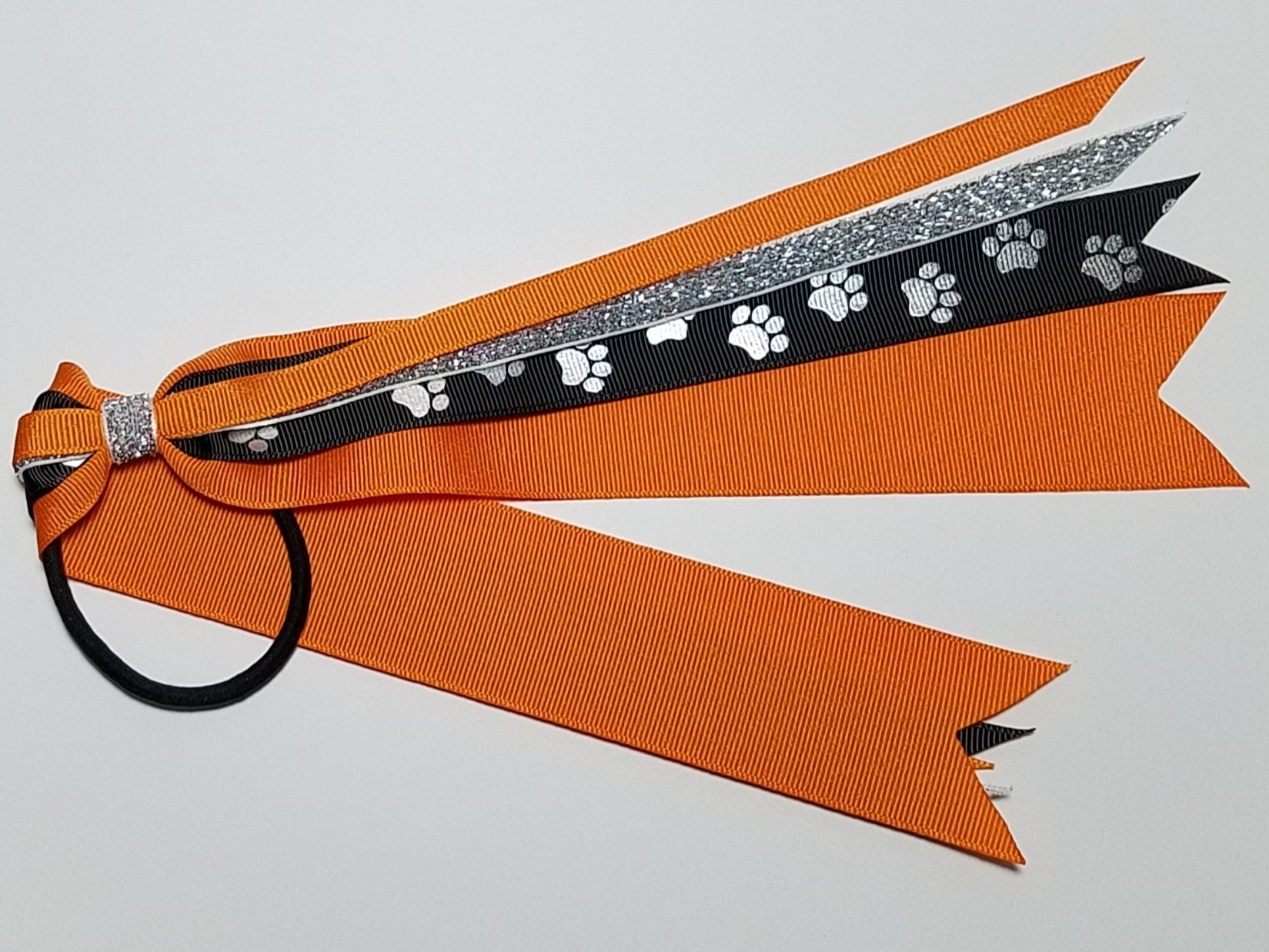 Metallic Silver Paw Print 