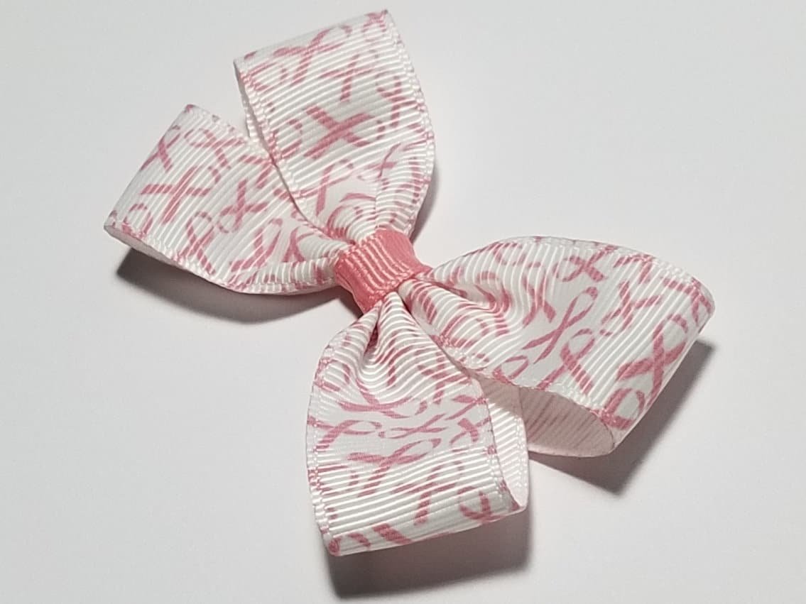 3" Pink Awareness Ribbon 