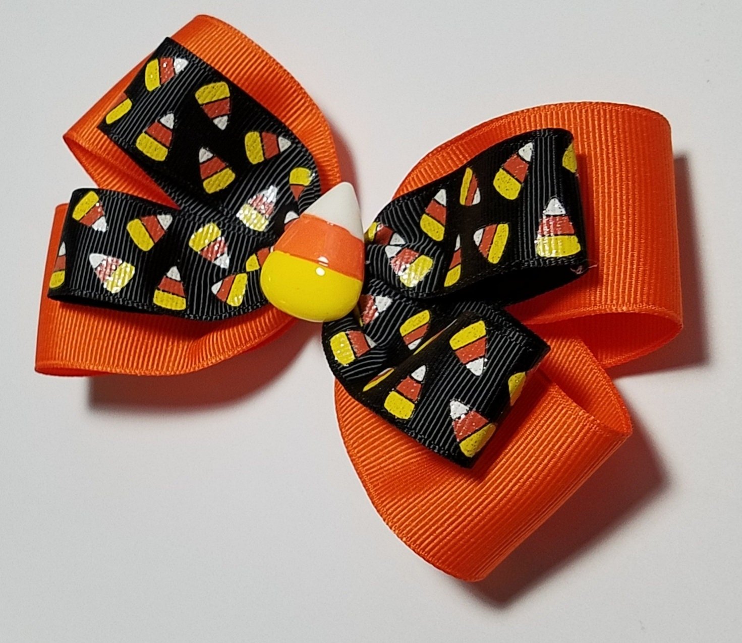 5" Candy Corn Glitter