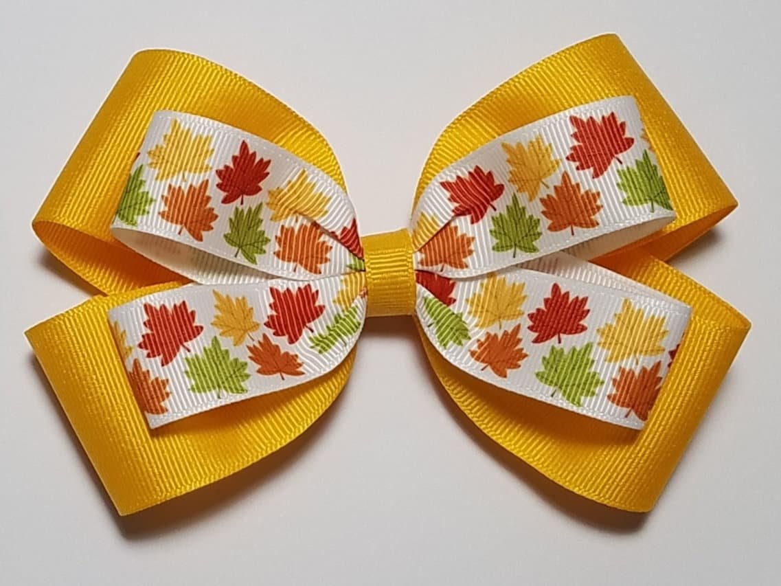 5" Fall Leaves 