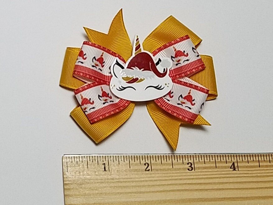 3.5" Christmas Unicorn 