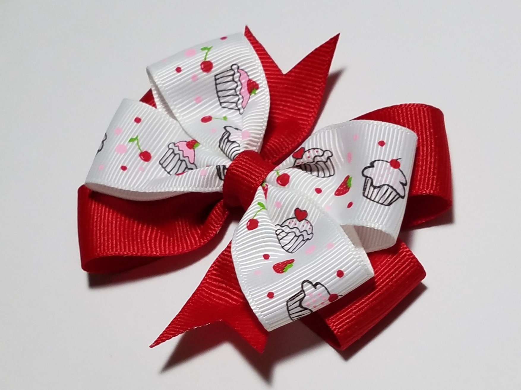 3.5" Strawberry Cupcake