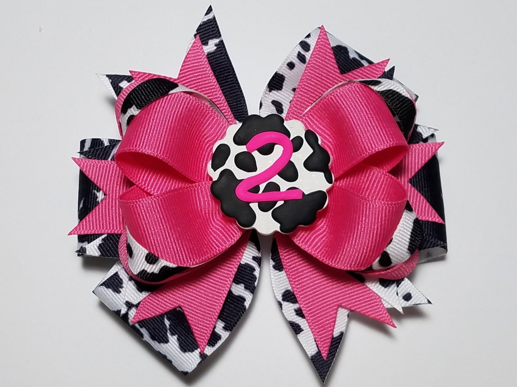 5" 2nd Birthday Cow 